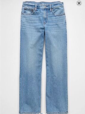 AE Strigid High-Waisted Stovepipe Jean, SHORT